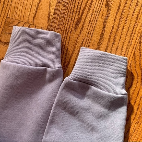 Lazypants Cropped Purple Hoodie - Picture 4 of 9